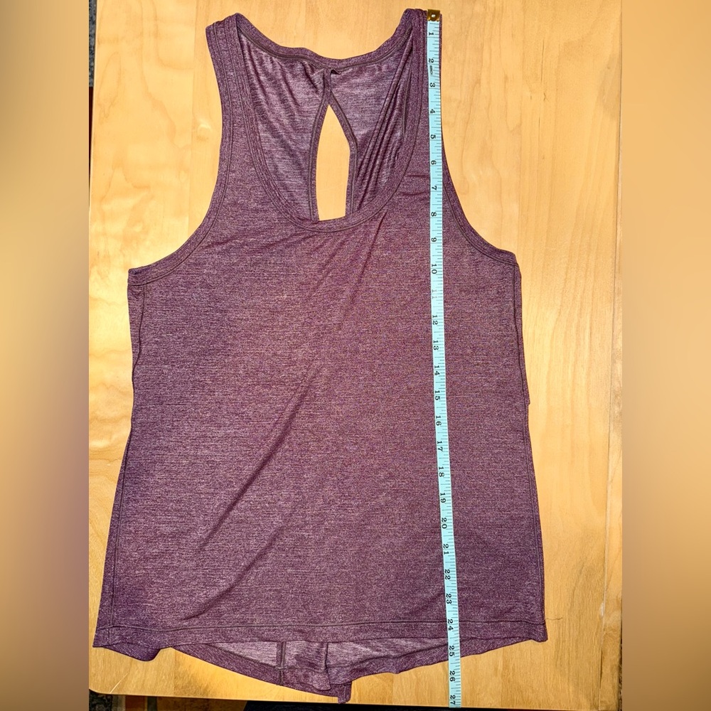 Lululemon Hold & Let Flow Tank in Heathered Black Cherry 🖤🍒 - Picture 12 of 14